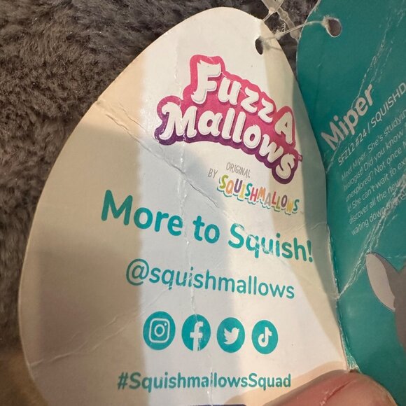 SQUISHMALLOW MIPER MOUSE STUFFED ANIMAL SQUISH DATE 12.3.2021 - Picture 10 of 11
